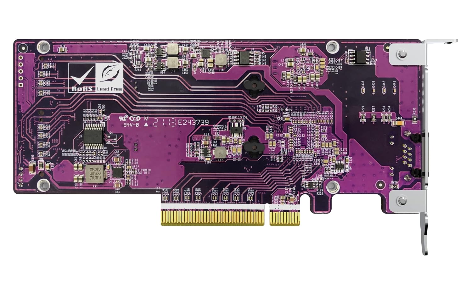 Qnap QM2-2P10G1TB 2xPCIe NVMe SSD & 10GbE Expansion Card - image 2