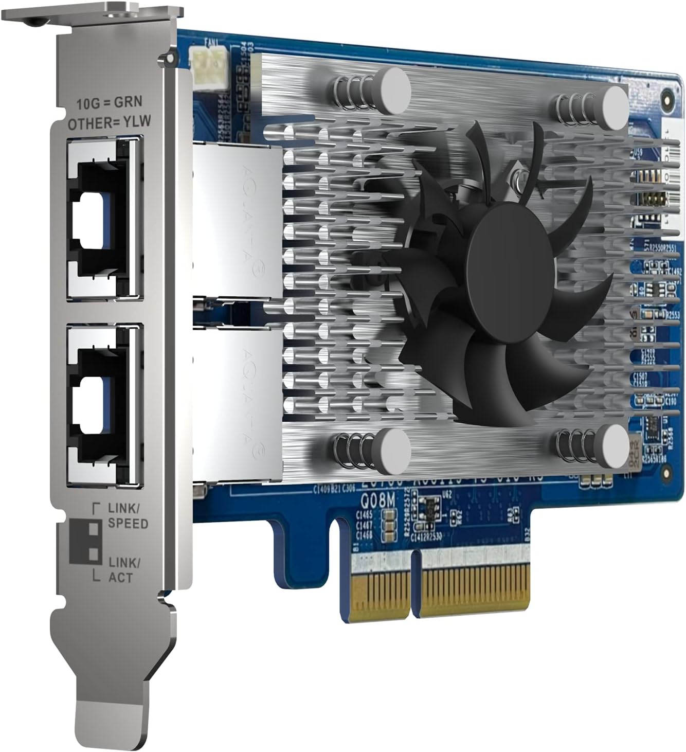 Qnap QXG-10G2SF-X710 SFP and 10GbE network expansion card - image 2
