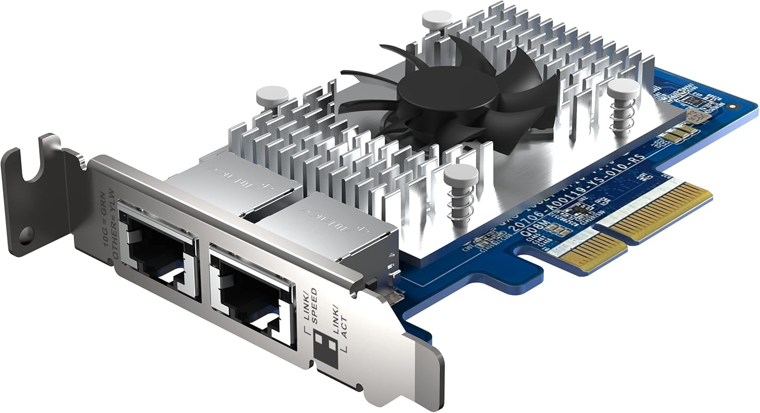 Qnap QXG-10G2SF-X710 SFP and 10GbE network expansion card - image 3