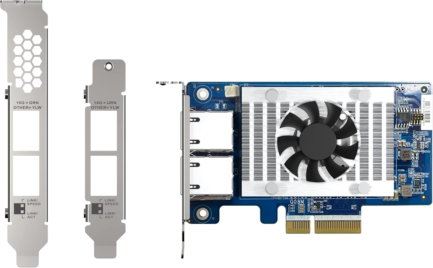Qnap QXG-10G2SF-X710 SFP and 10GbE network expansion card - image 4