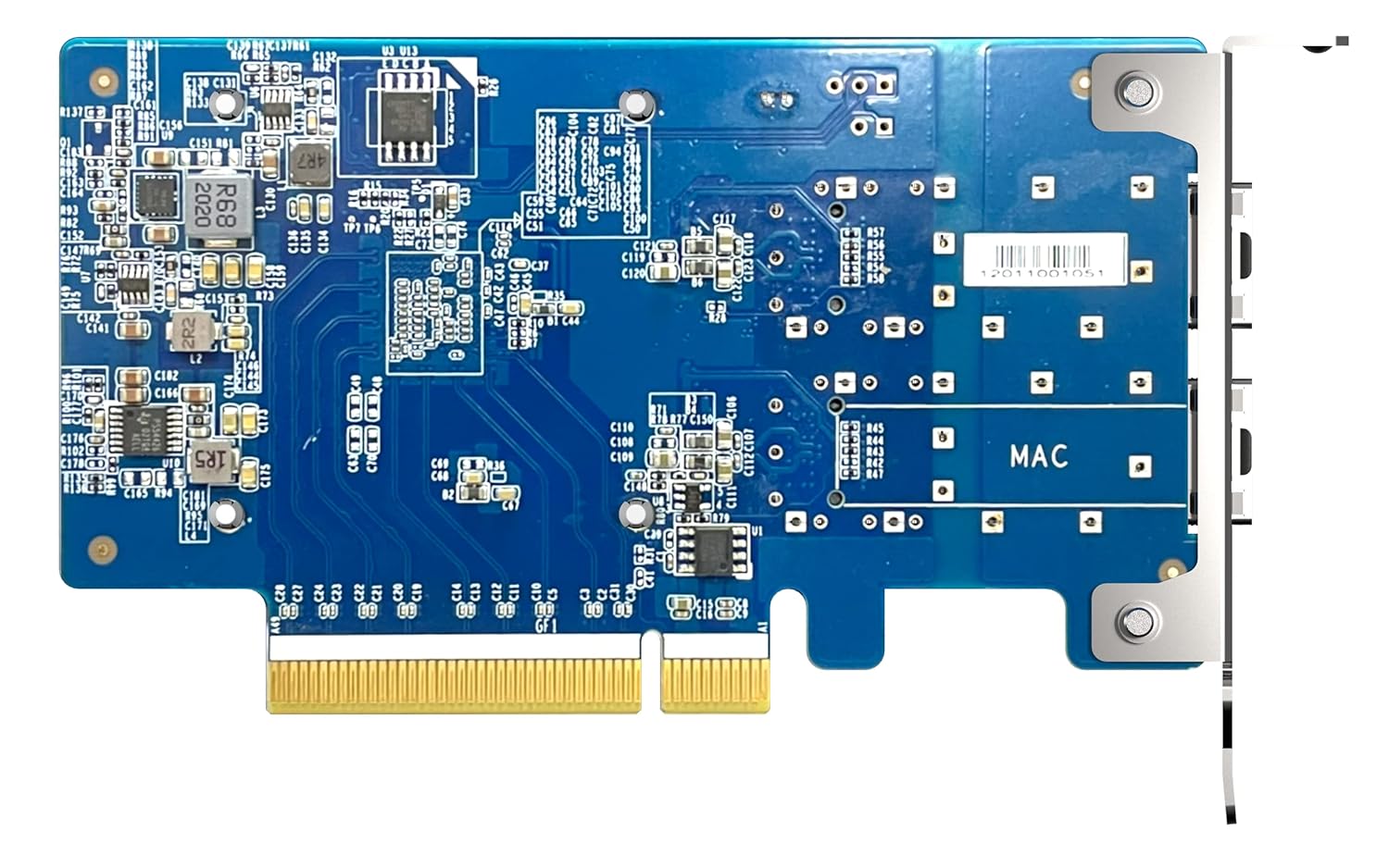 Qnap QXG-25G2SF-CX6 Dual port SFP28 25GbE network expansion card - image 2