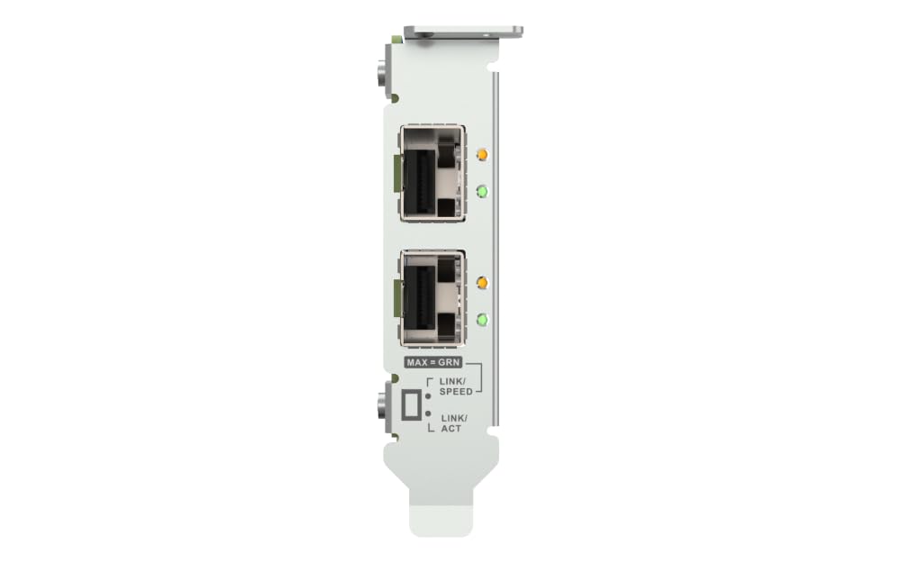Qnap QXG-25G2SF-E810 Dual port SFP28 25GbE network expansion card - image 4
