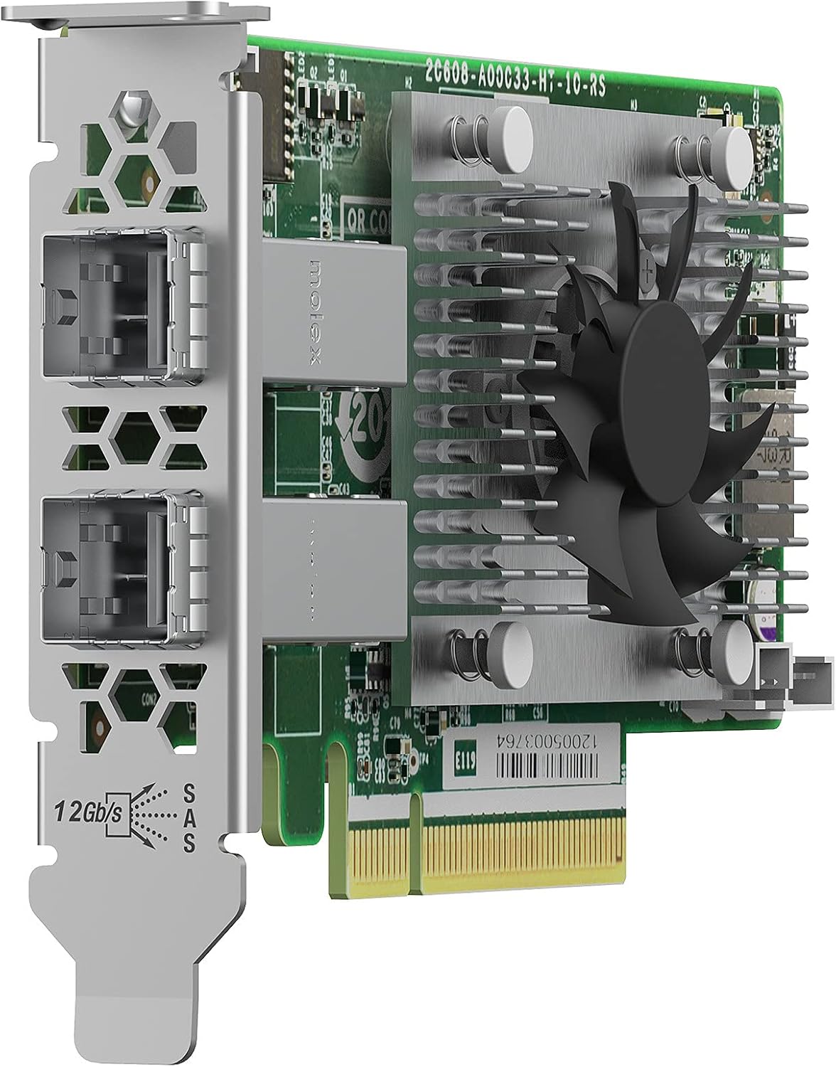 Qnap QXP-820S-B3408 High-Bandwidth, Full Duplex 12Gb/s SAS Card - image 3