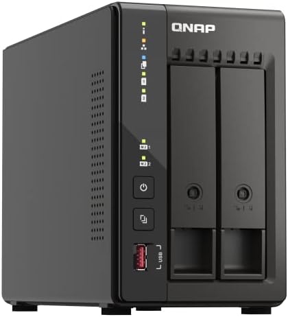 Qnap TS-253E-8G 2-Bay Dual 2.5GbE Desktop NAS - image 4