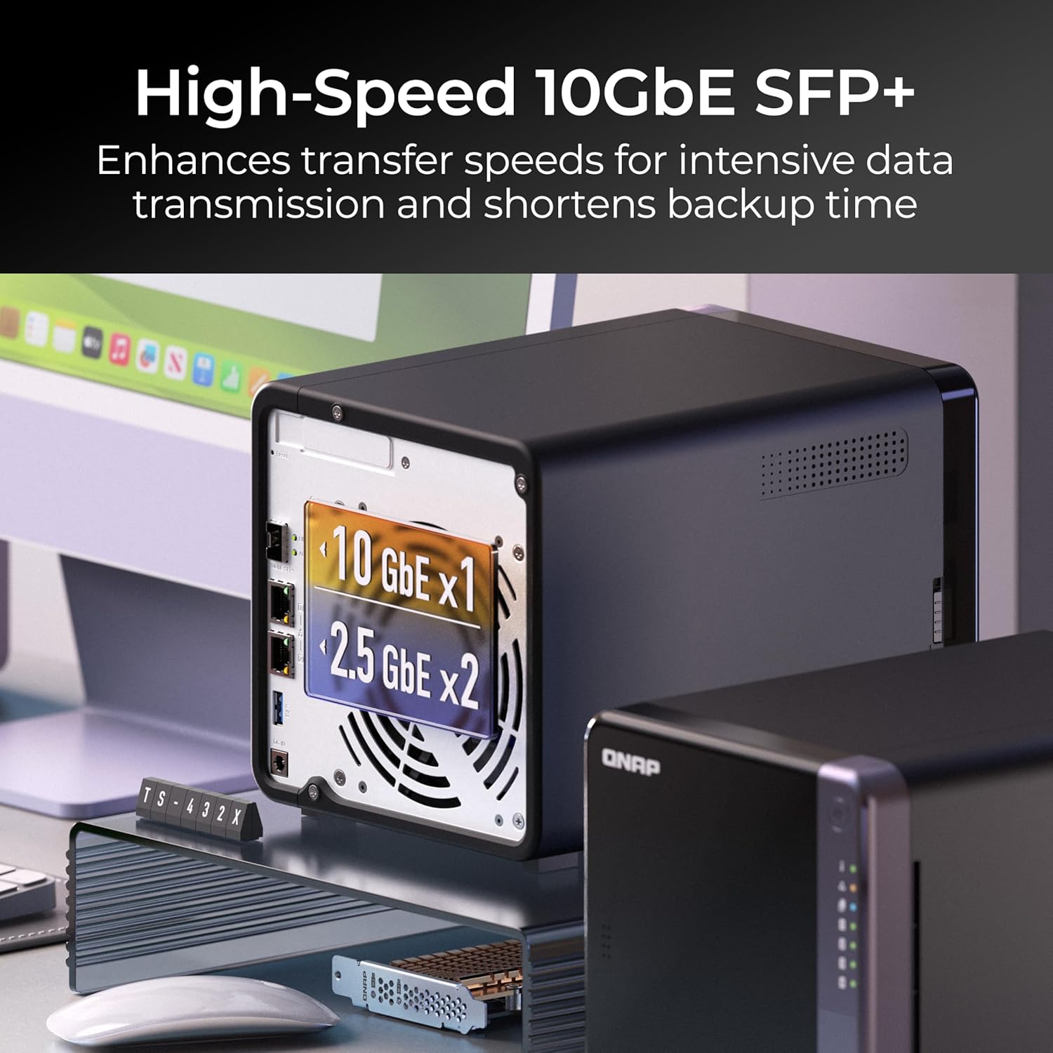 Qnap TS-432X-4G 4-bay 10GbE NAS - image 2