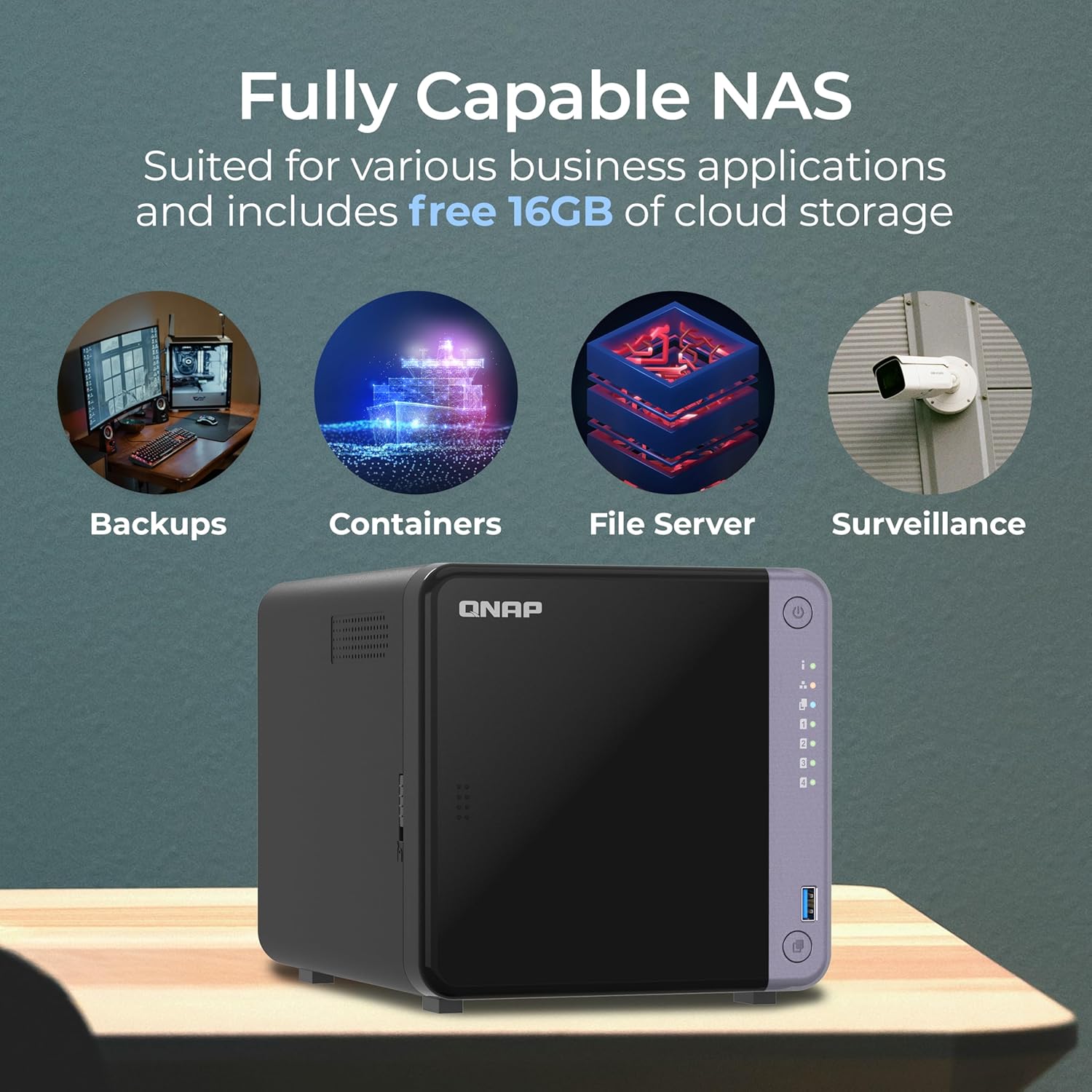 Qnap TS-432X-4G 4-bay 10GbE NAS - image 3