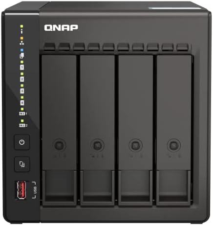 Qnap TS-453E-8G 4-Bay Dual 2.5GbE Desktop NAS - image 2