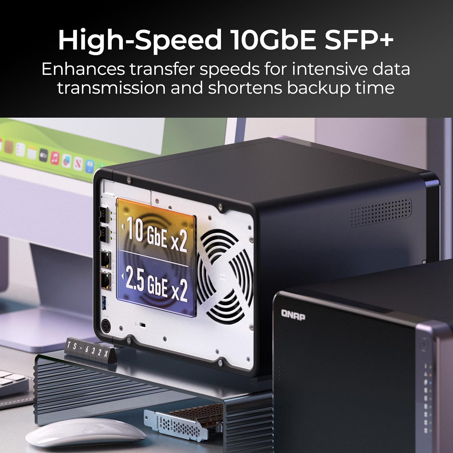 Qnap TS-632X-4G 6-bay 10GbE NAS - image 2
