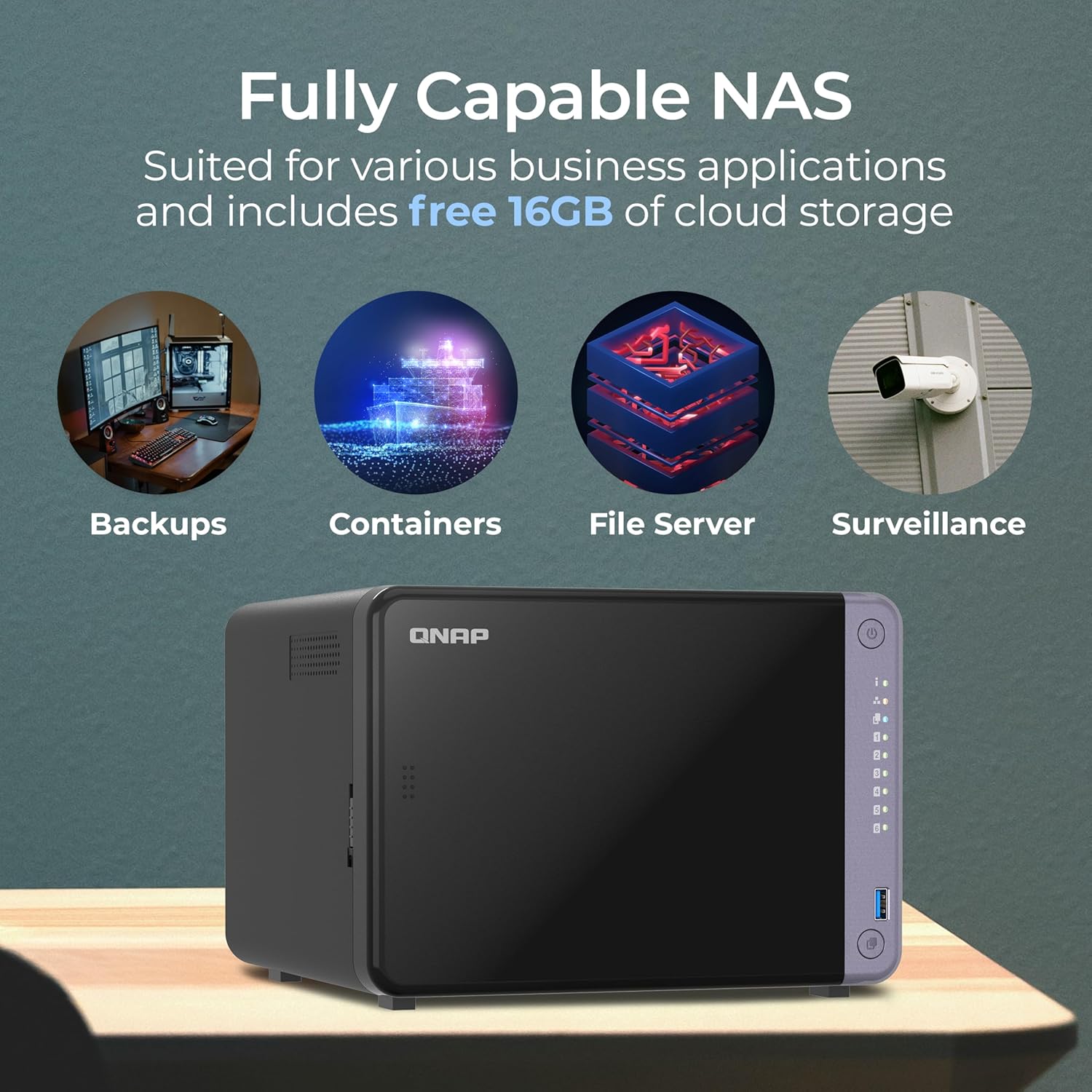 Qnap TS-632X-4G 6-bay 10GbE NAS - image 3