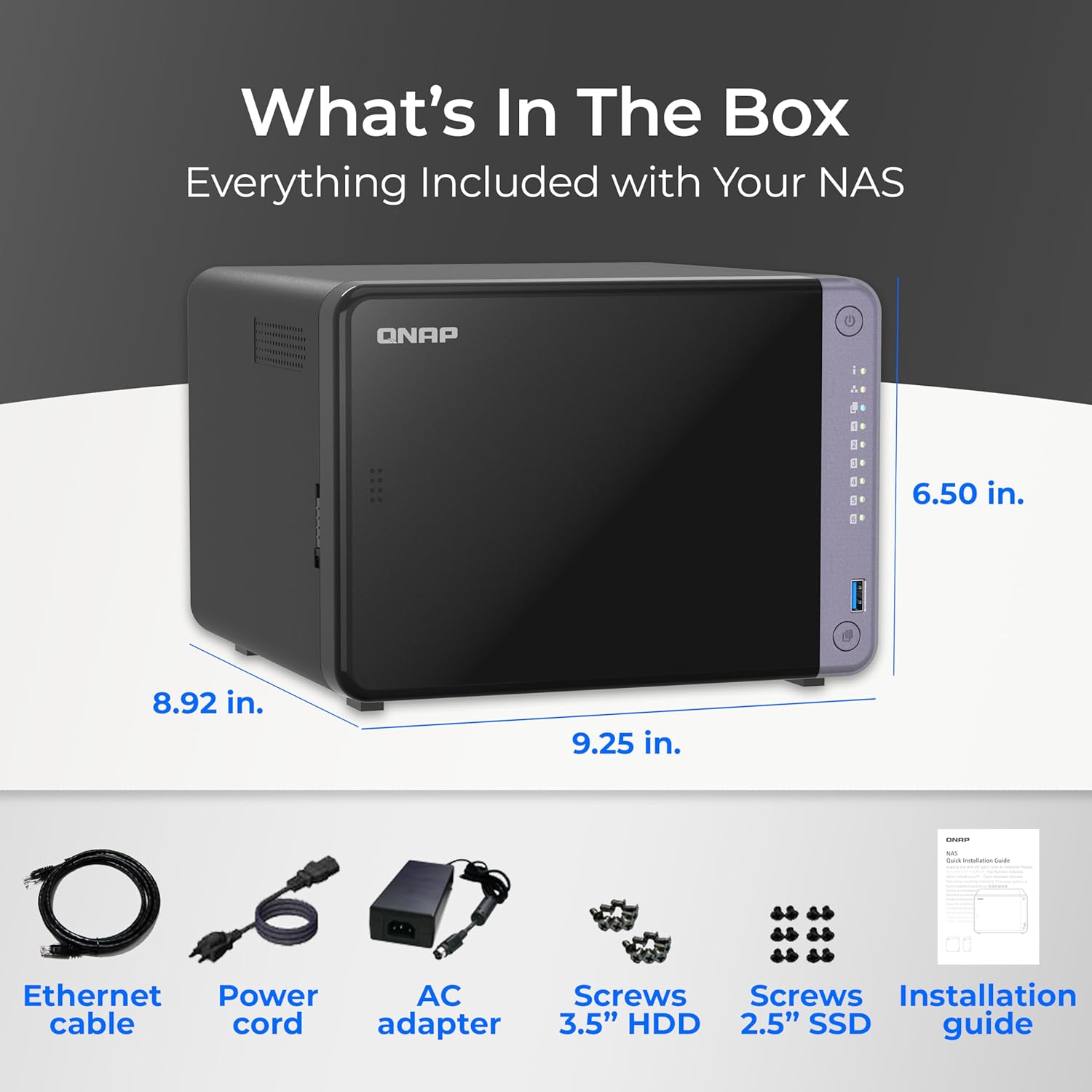 Qnap TS-632X-4G 6-bay 10GbE NAS - image 5