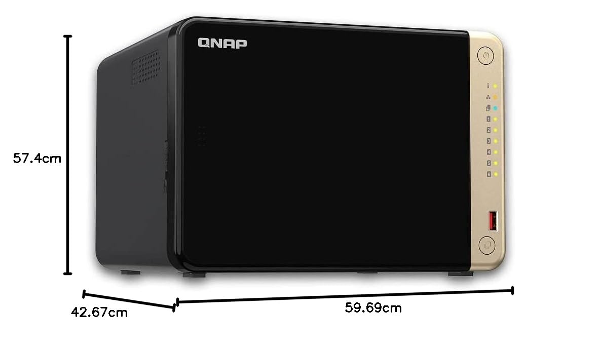 Qnap TS-664-8G  6-Bay High Performance NAS - image 4