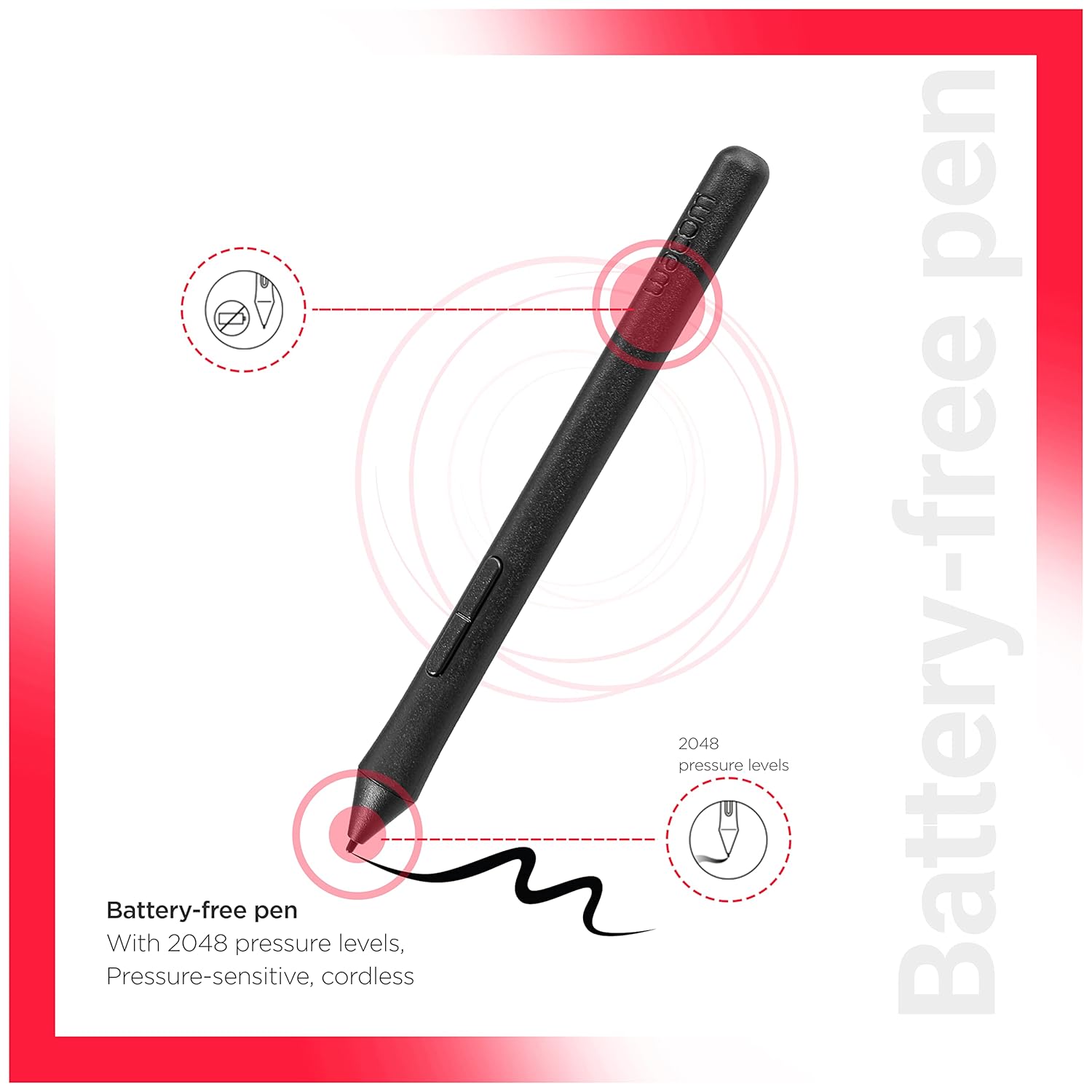 One by Wacom CTL-472/K0-CX Digital Graphics Pen Table - image 5