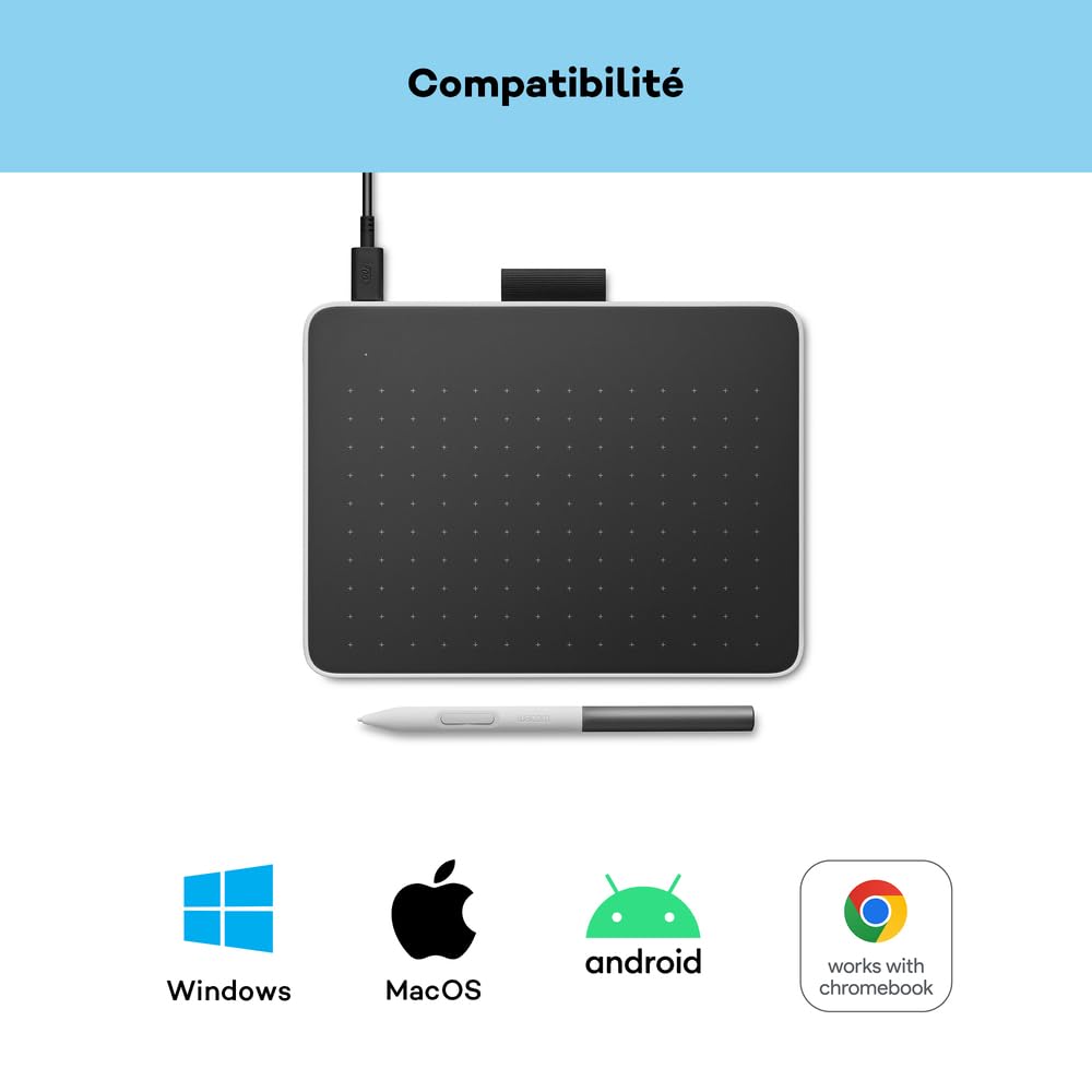 Wacom One Small CTC4110WLWOC Bluetooth Pen Tablet - image 4