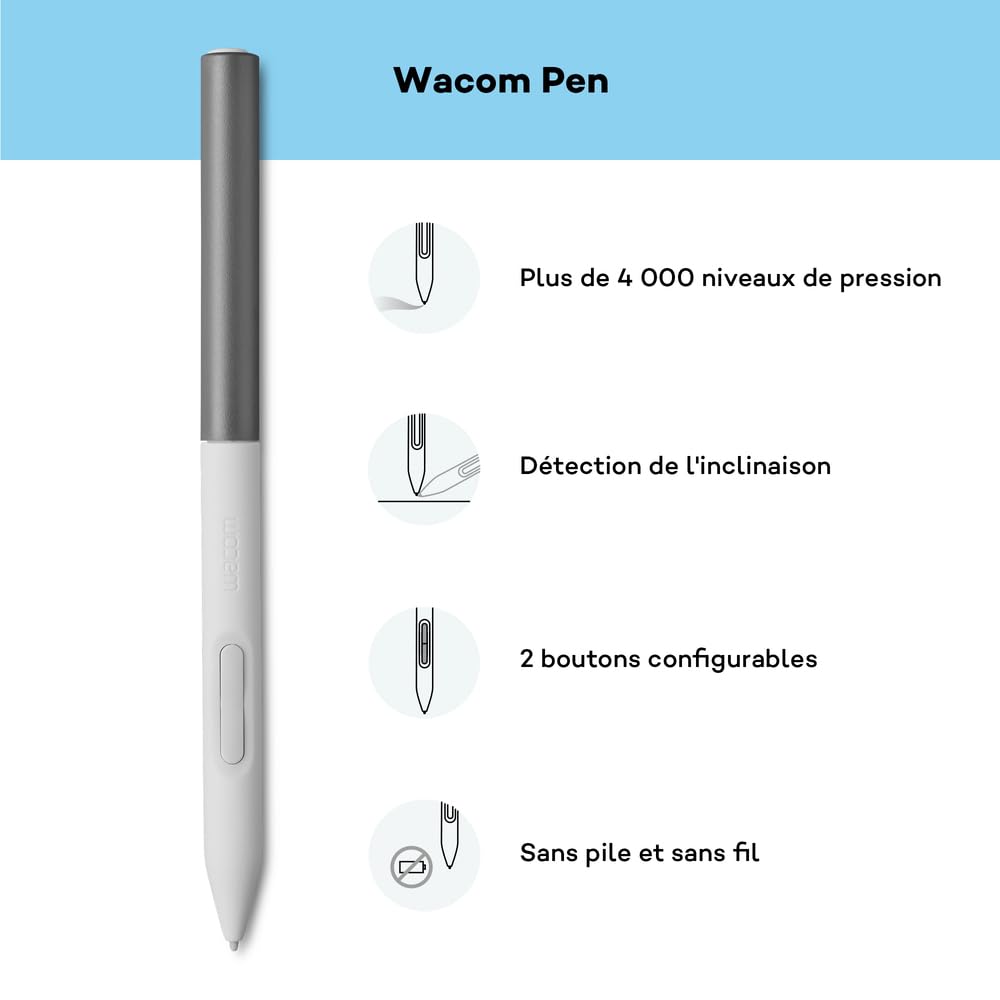 Wacom One Small CTC4110WLWOC Bluetooth Pen Tablet - image 6
