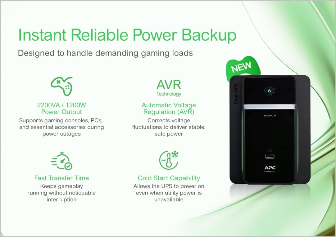 APC Back UPS 2200VA 230V BX2200LI-IN - image 2