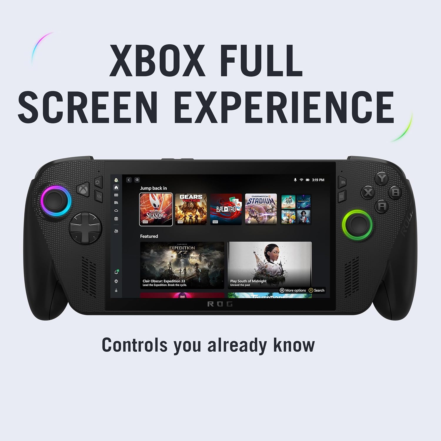 ASUS ROG Xbox Ally X (2025) RC73XA Gaming Handheld PC - image 3