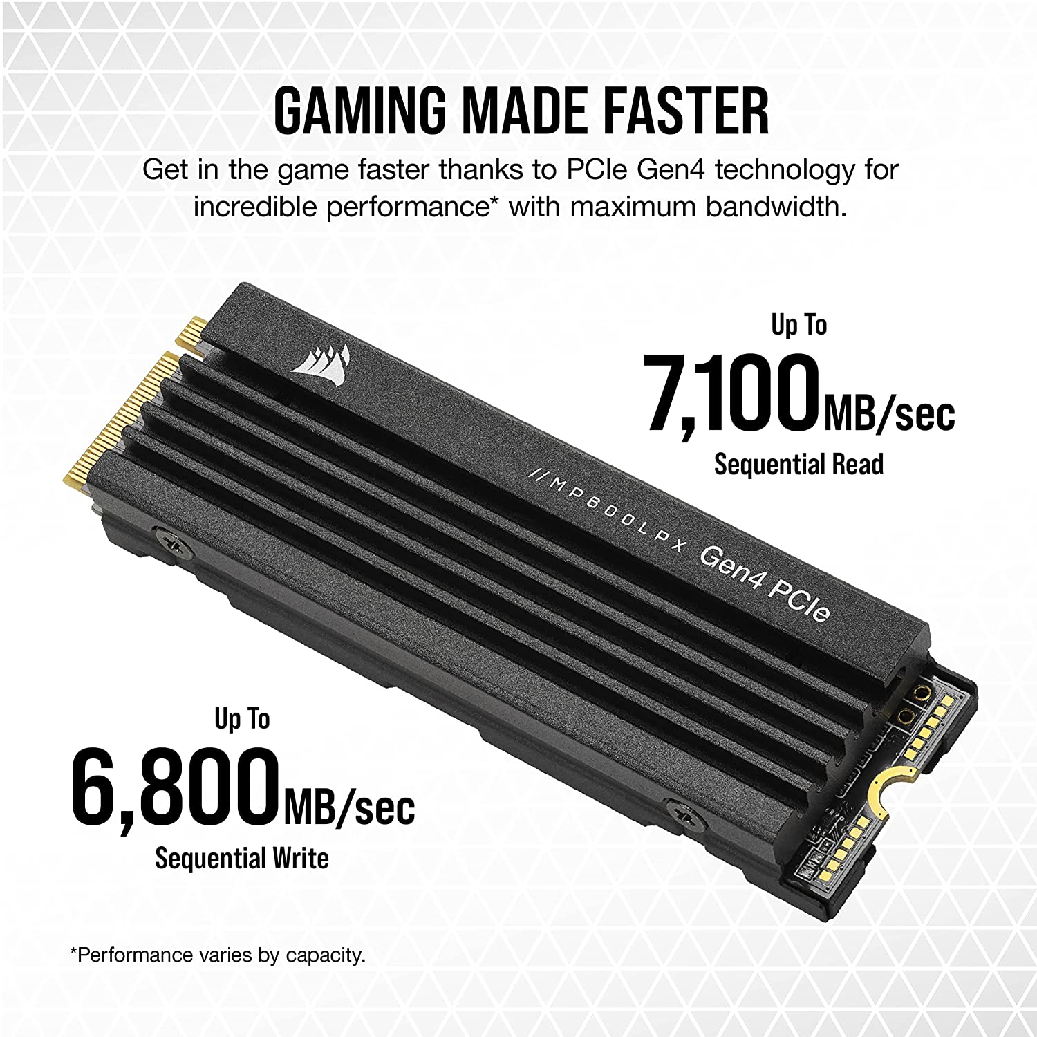 CORSAIR MP600 PRO LPX 2TB M.2 NVMe Gen4 Internal SSD - image 4