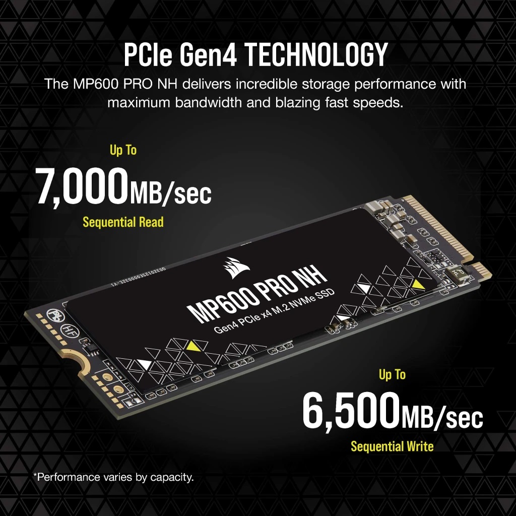 Corsair MP600 PRO NH 1TB M.2 NVMe Gen4 SSD - image 3