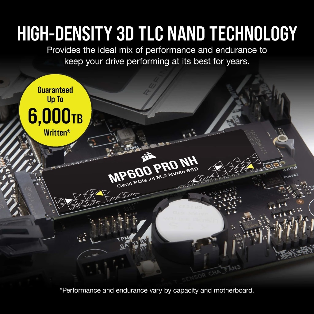 Corsair MP600 PRO NH 1TB M.2 NVMe Gen4 SSD - image 4