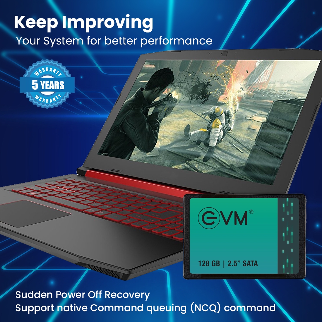 EVM25 128GB 2.5 INCH Sata SSD - image 6