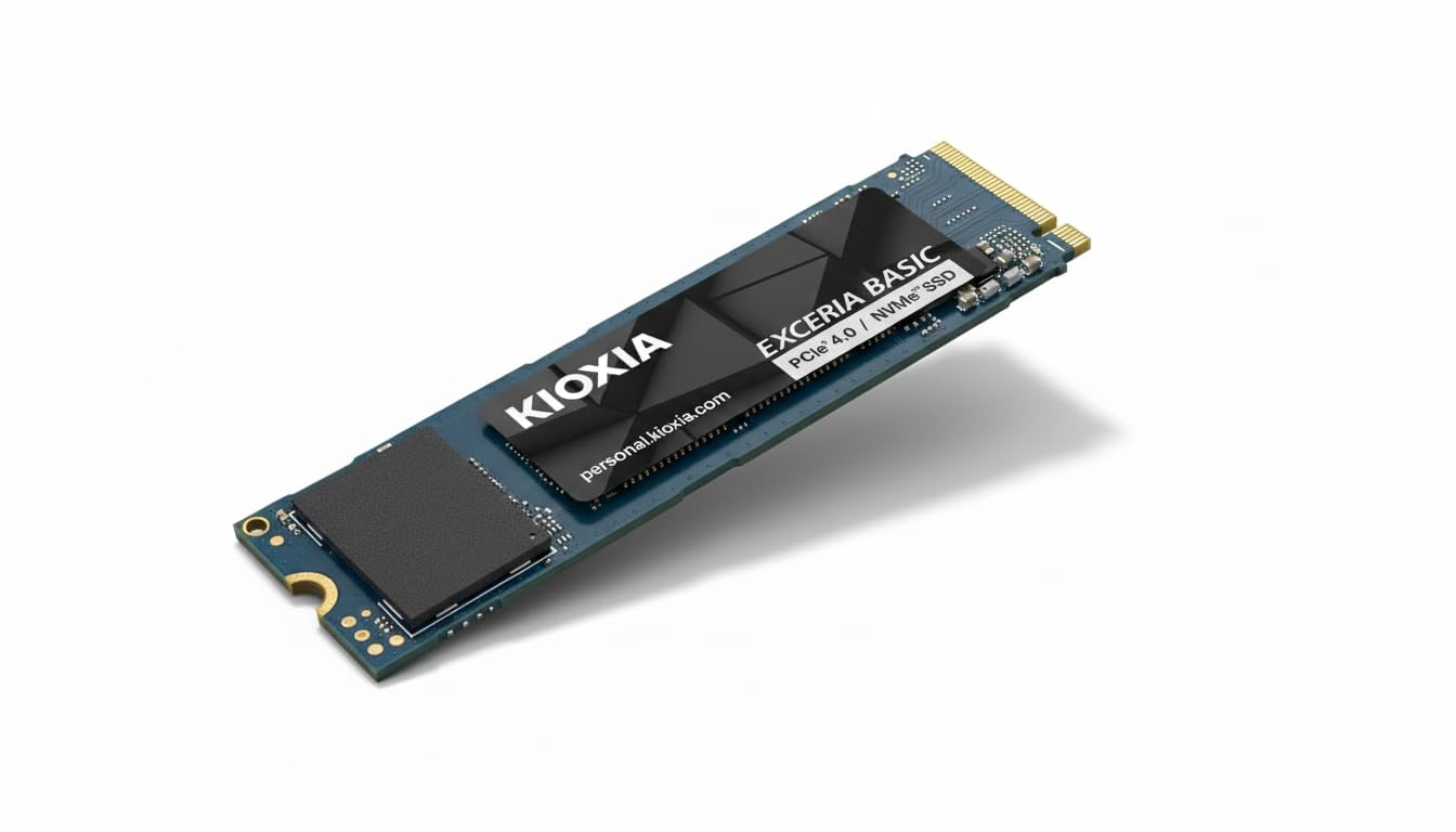 KIOXIA EXCERIA BASIC 1TB PCIe Gen4 x4 M.2 NVMe SSD - image 2