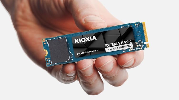 KIOXIA EXCERIA BASIC 1TB PCIe Gen4 x4 M.2 NVMe SSD - image 4