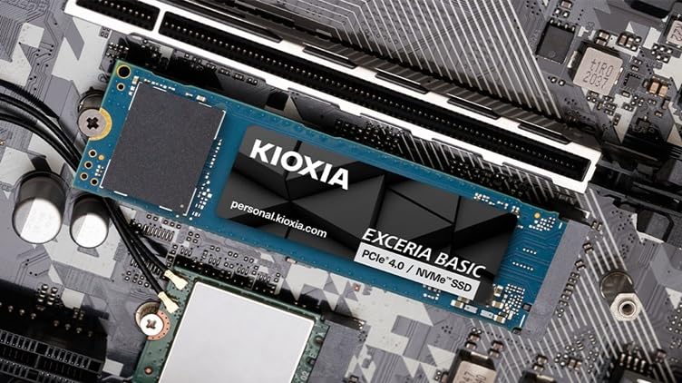 KIOXIA EXCERIA BASIC 1TB PCIe Gen4 x4 M.2 NVMe SSD - image 5