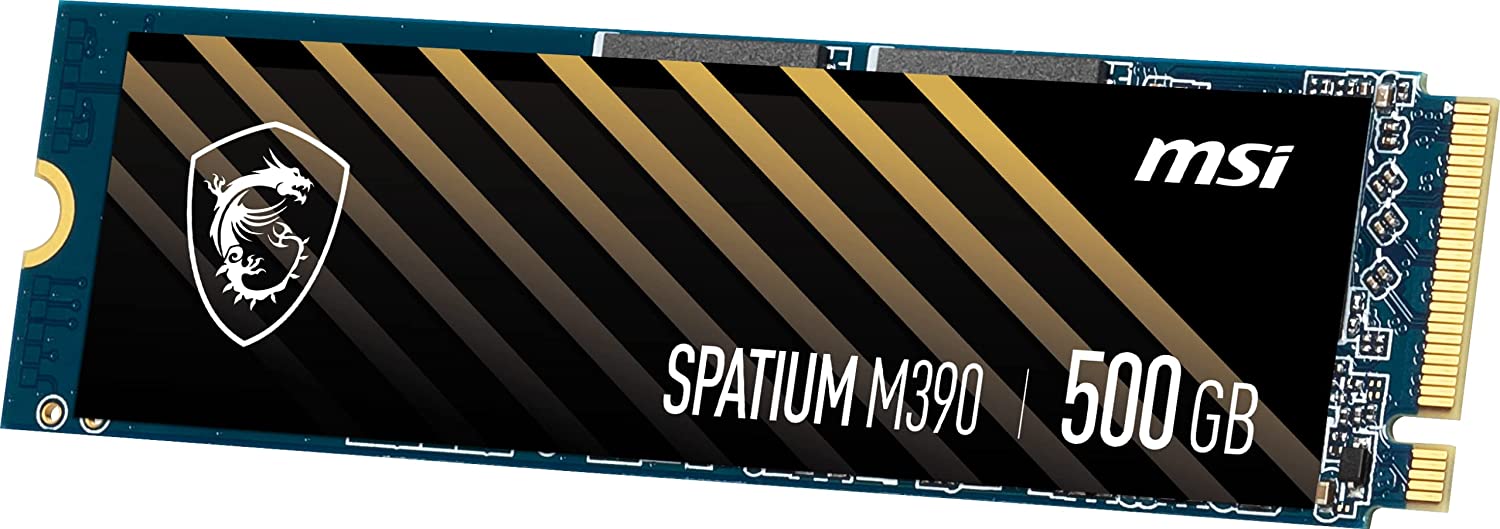 MSI Spatium M390 500GB M.2 NVMe Internal SSD - image 2