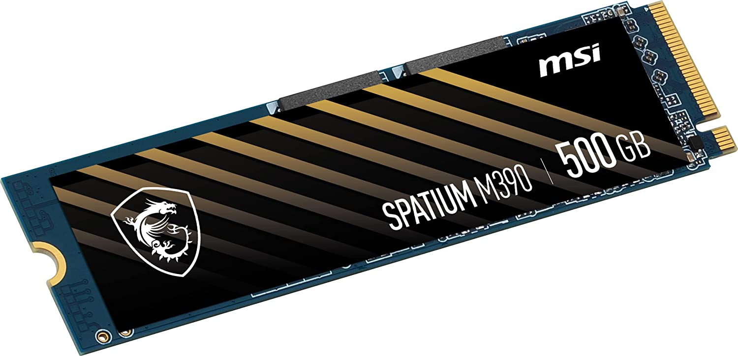 MSI Spatium M390 500GB M.2 NVMe Internal SSD - image 7