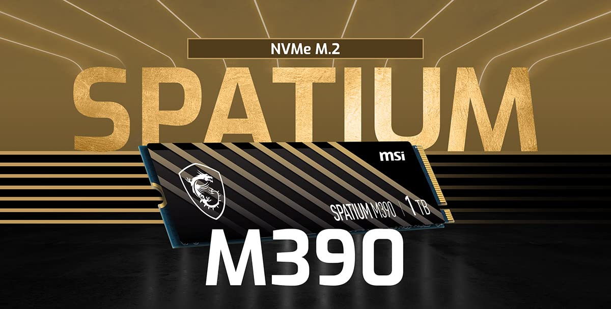 MSI Spatium M390 500GB M.2 NVMe Internal SSD - image 8