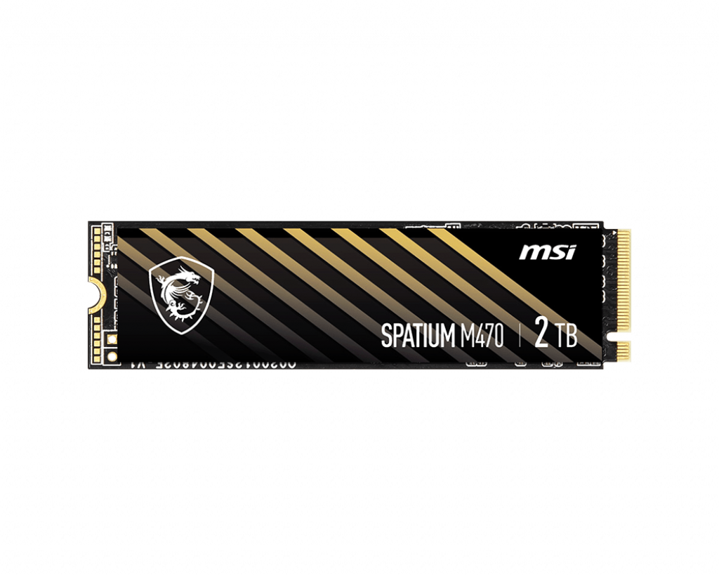 MSI SPATIUM M470 2TB M.2 PCIe Gen 4 NVMe SSD - image 2
