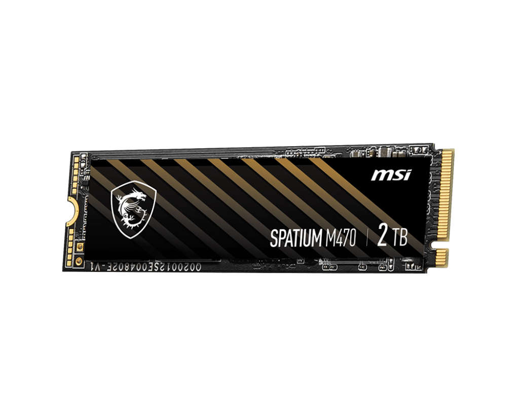 MSI SPATIUM M470 2TB M.2 PCIe Gen 4 NVMe SSD - image 3