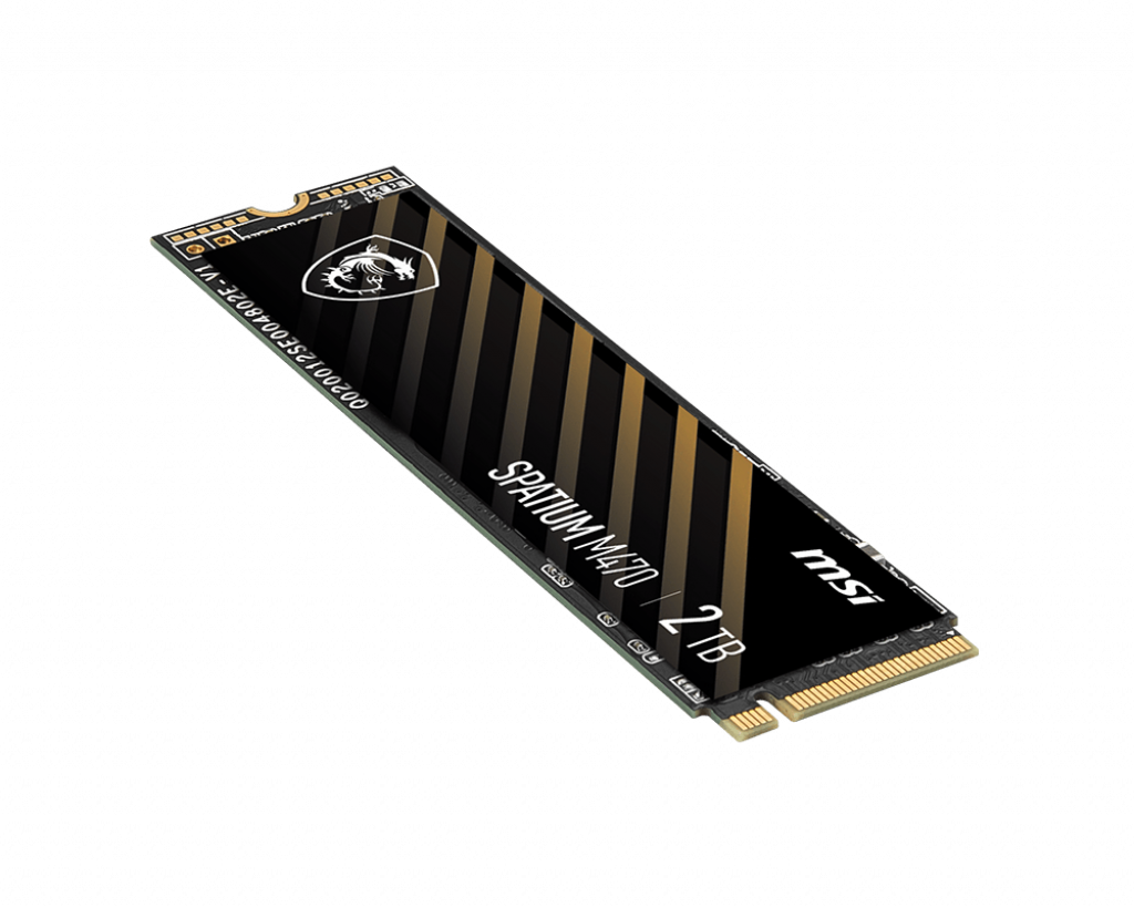 MSI SPATIUM M470 2TB M.2 PCIe Gen 4 NVMe SSD - image 4