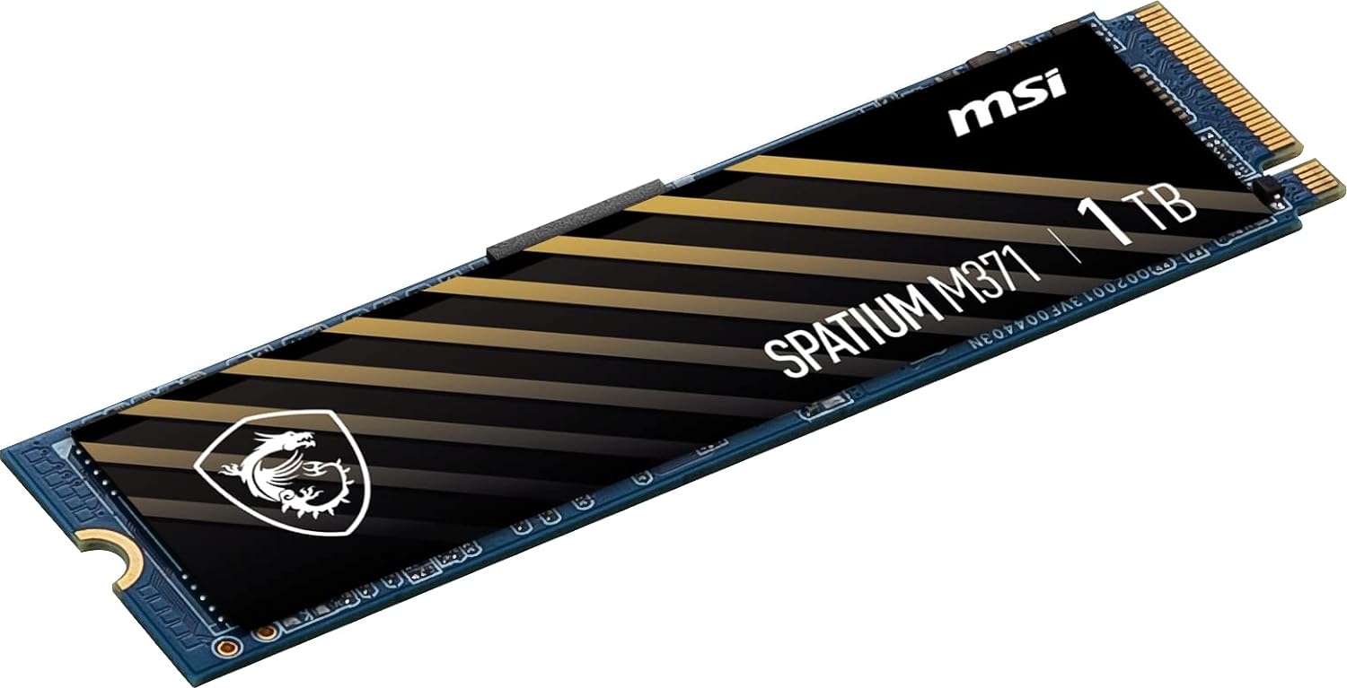 Msi Spatium M371 1TB M.2 NVMe PCIe Gen3 SSD - image 4