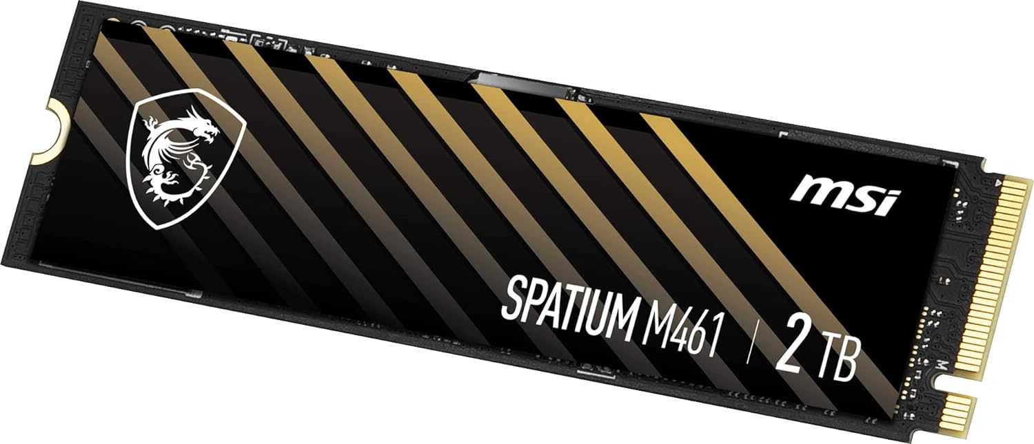 Msi Spatium M461 2TB M.2 NVMe PCIe Gen4 SSD - image 6