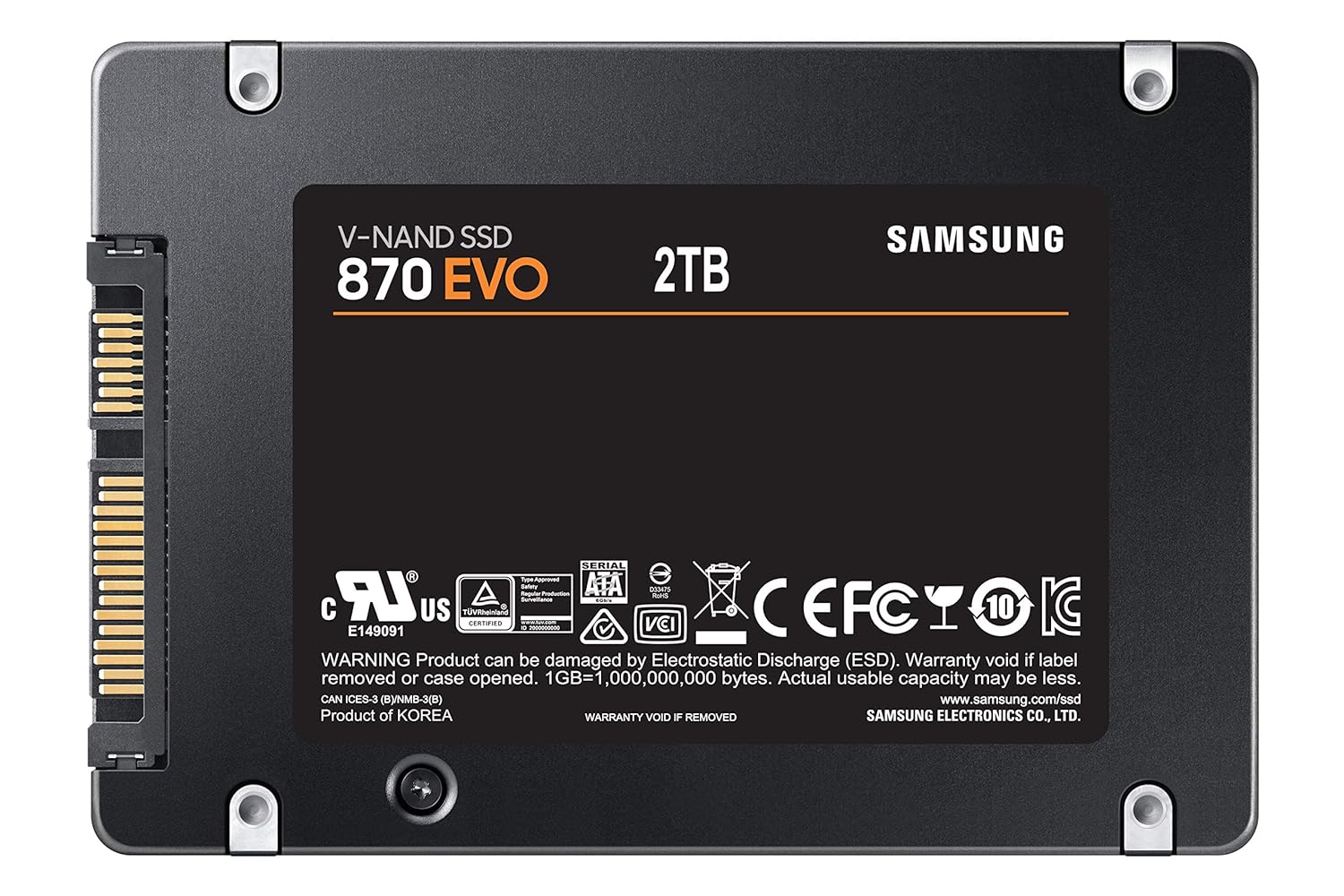 Samsung 870 EVO 2TB Sata III 2.5inch SSD - image 2