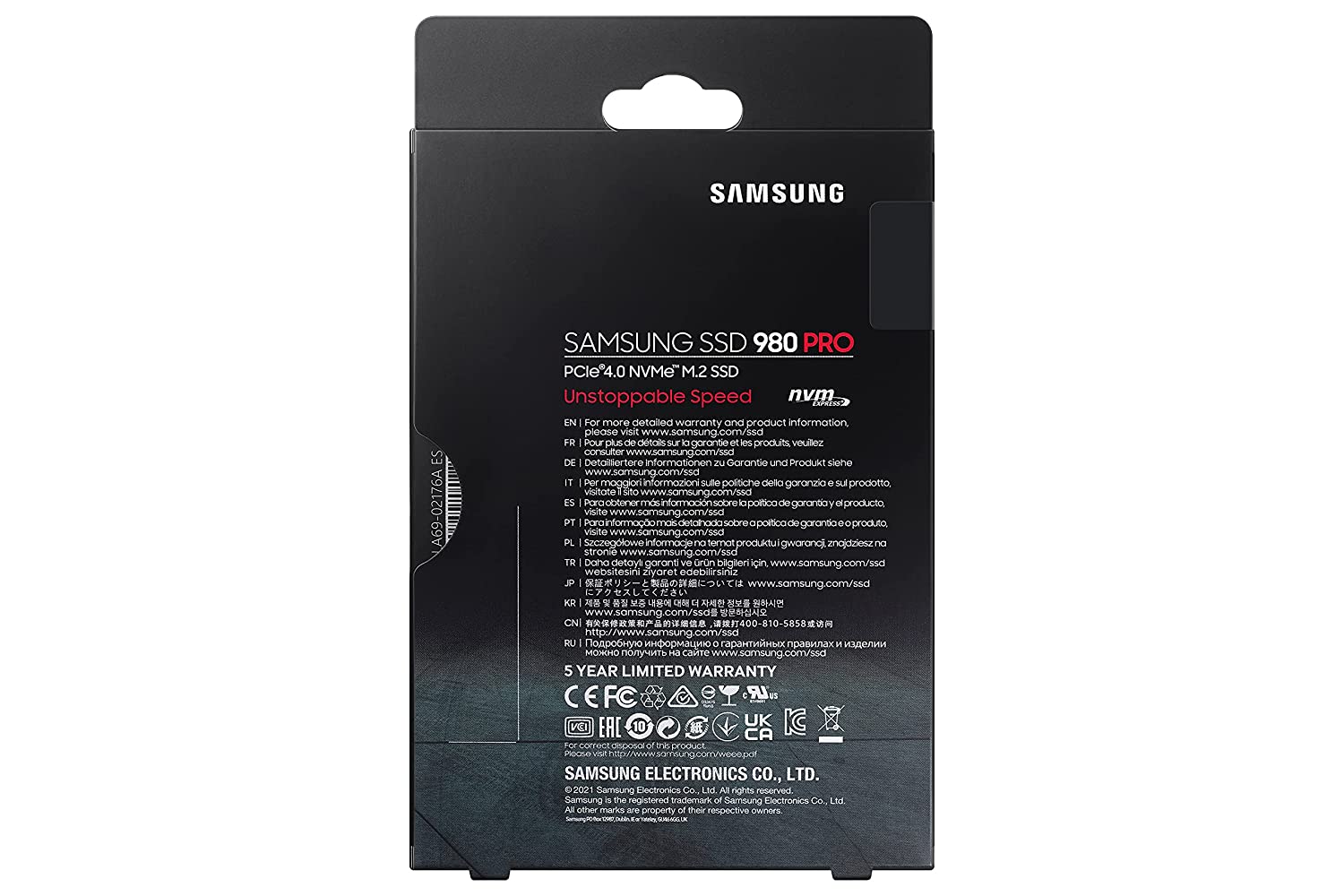 Samsung 980 Pro 2TB M.2 NVMe Gen4 Internal SSD - image 5