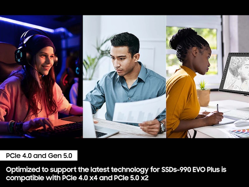 Samsung 990 EVO Plus 1TB Gen4 NVMe SSD | 7250/6300 MB/s Speed - image 4