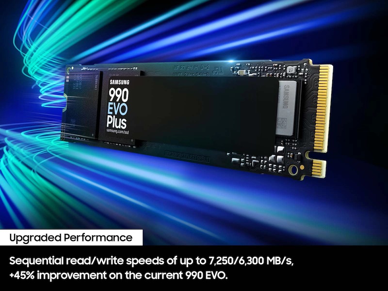 Samsung 990 EVO Plus 2TB Gen4 NVMe SSD | 7250/6300 MB/s Speed - image 2