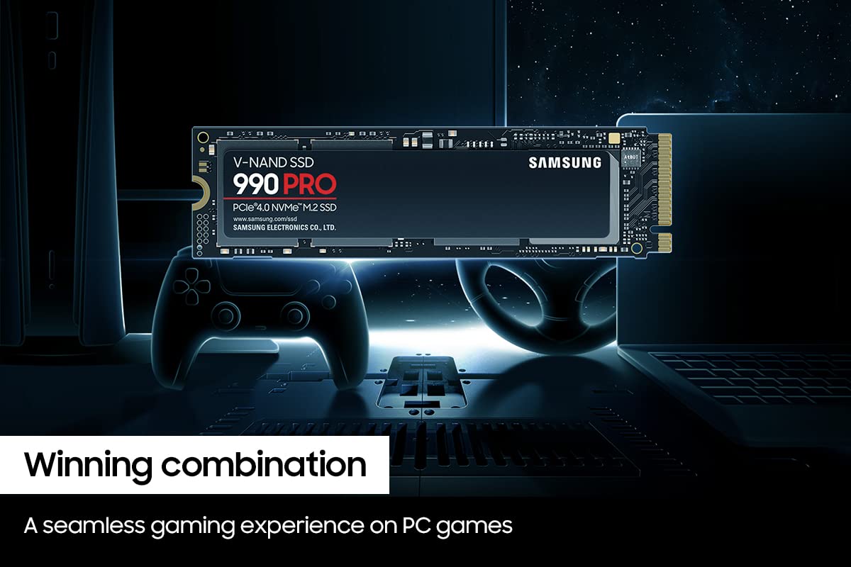 Samsung 990 Pro 4TB Gen4 M.2 NVMe SSD | 7450/6900 MB/s Speed - image 4