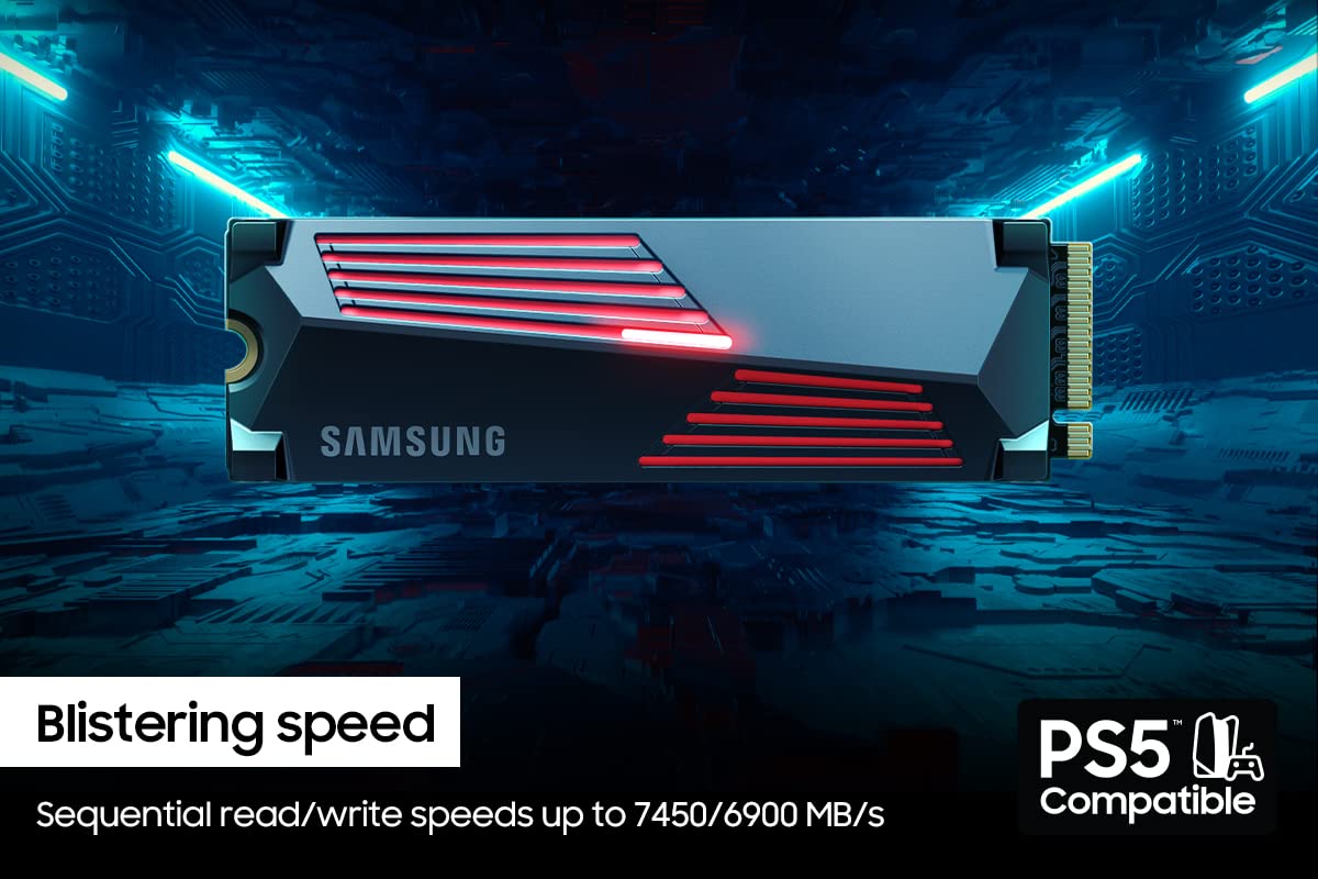 Samsung 990 Pro Heatsink 2TB Gen4 M.2 Nvme SSD - image 3