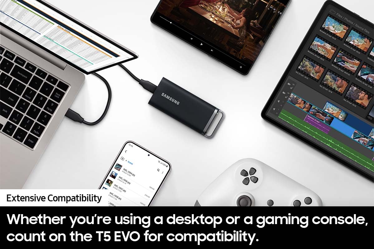 Samsung T5 Evo Portable External 2TB SSD - image 5