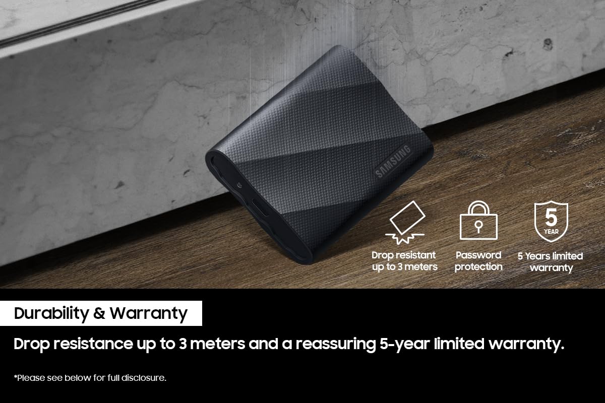 Samsung T9 Portable External 4TB SSD - image 3