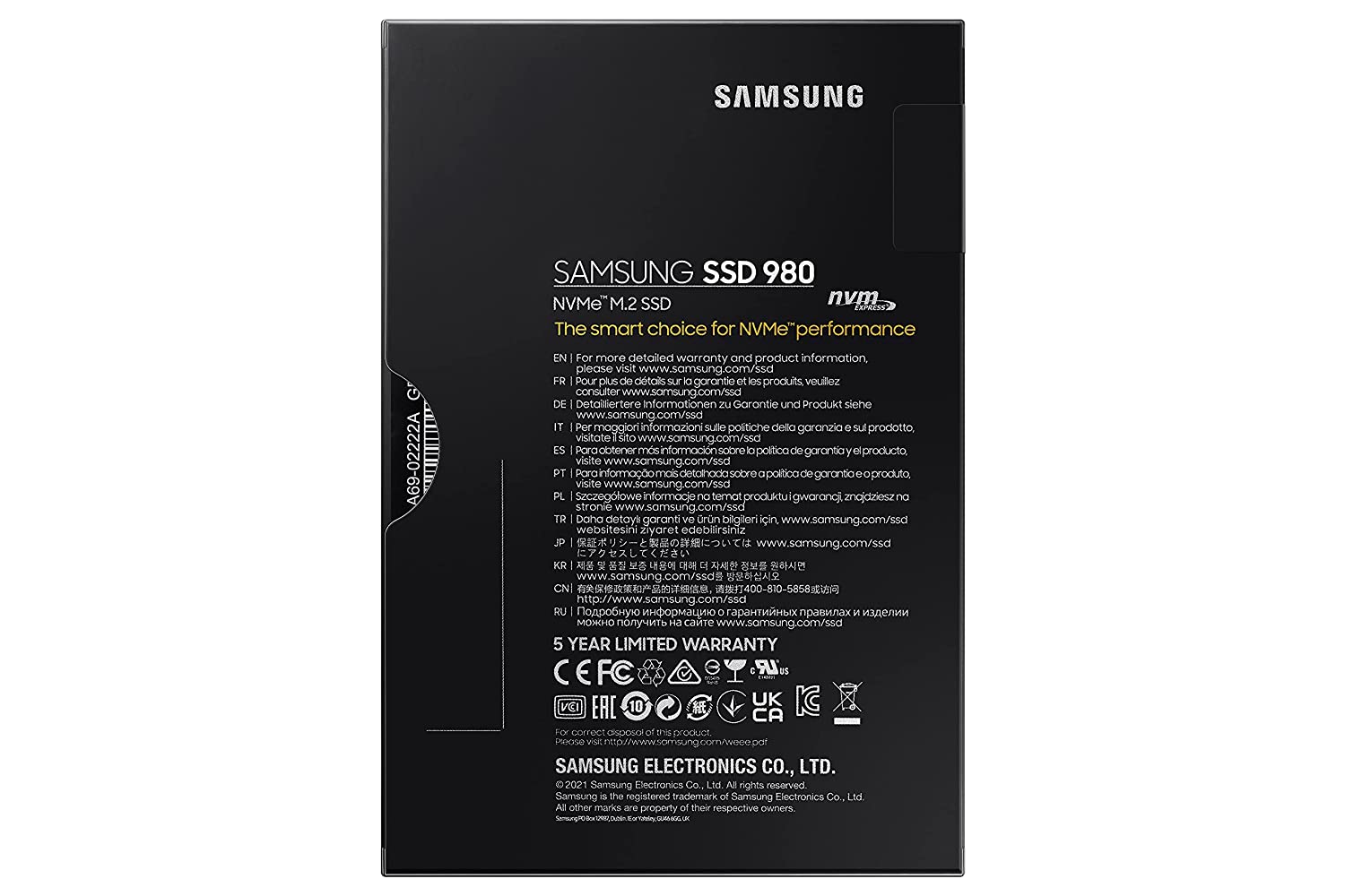 Samsumg 980 NVMe M.2 SSD 250GB - image 4
