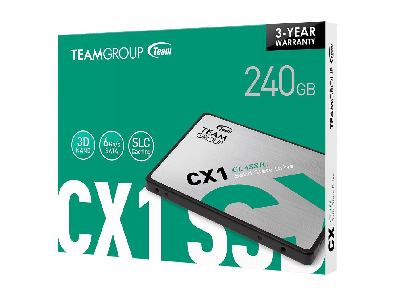 TeamGroup CX1 240GB Sata 3 2.5inch SSD - image 4