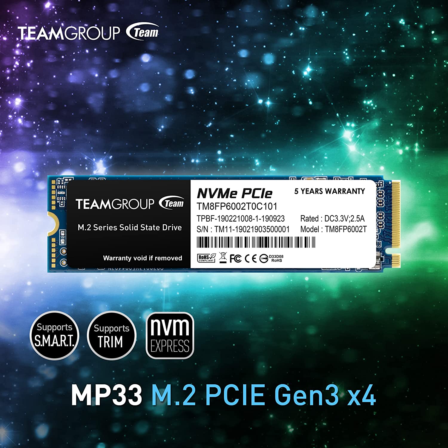 TeamGroup MP33 Pro 2TB M.2 NVME SSD - image 4