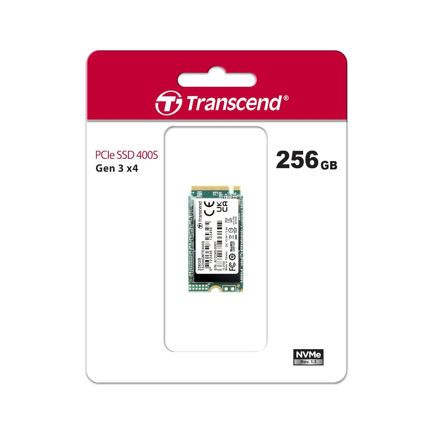 Transcend 256GB M.2 2242 NVMe Gen3X4 SSD - image 5