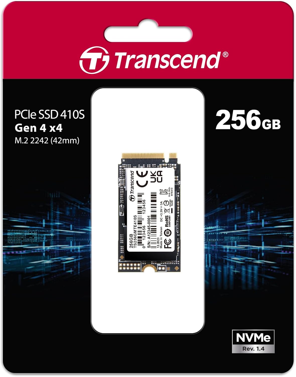Transcend 256GB M.2 2242 NVMe Gen4X4 SSD - image 8