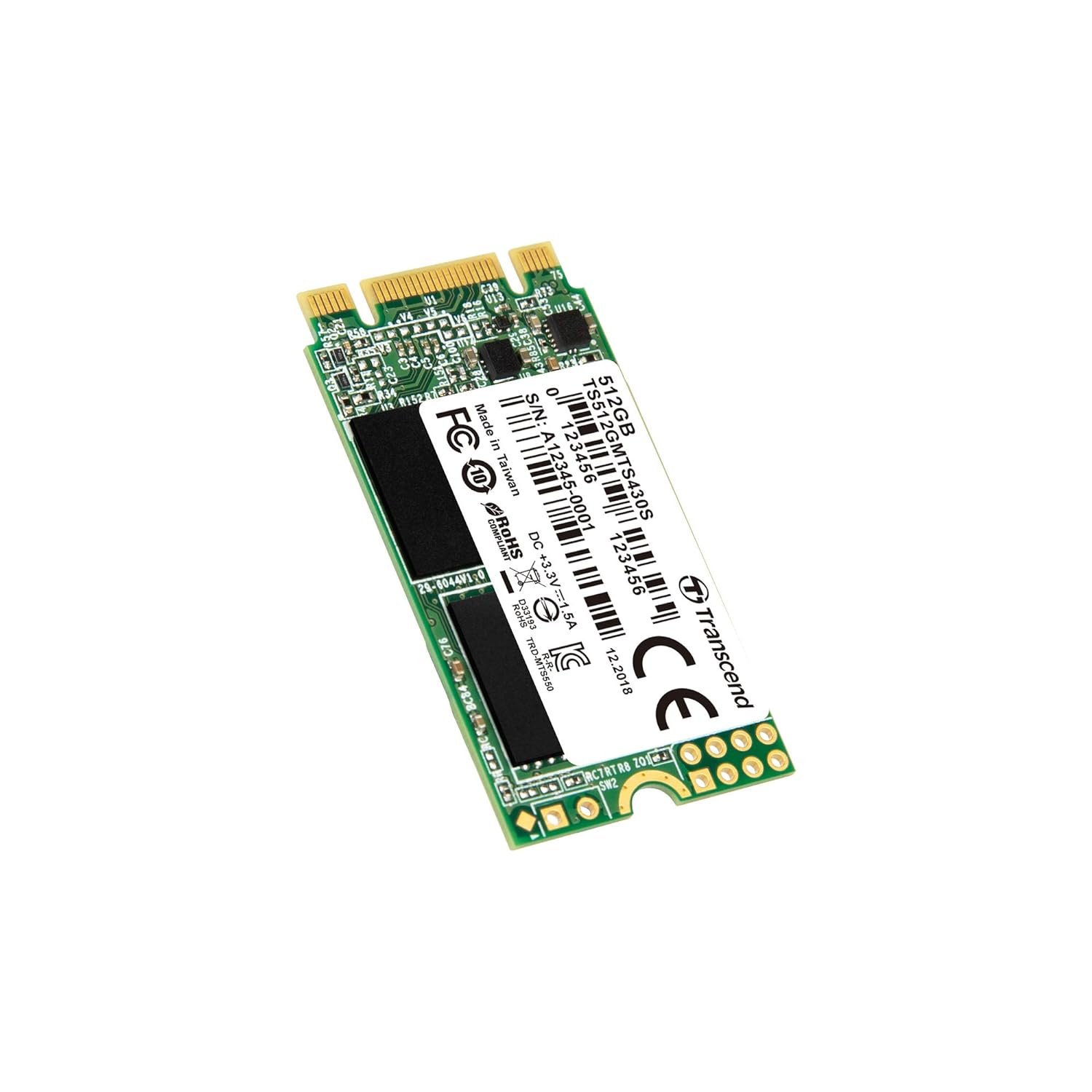 Transcend 512GB M.2 2242 Internal Solid State Drive - image 3