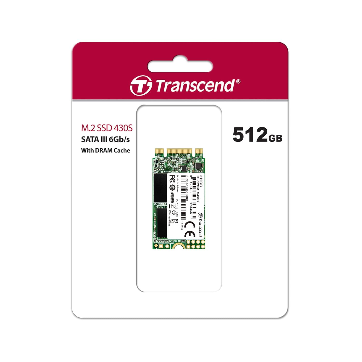 Transcend 512GB M.2 2242 Internal Solid State Drive - image 4